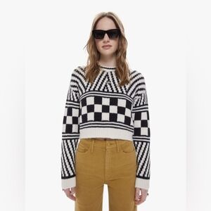 NWOT MOTHER Cropped Sweater